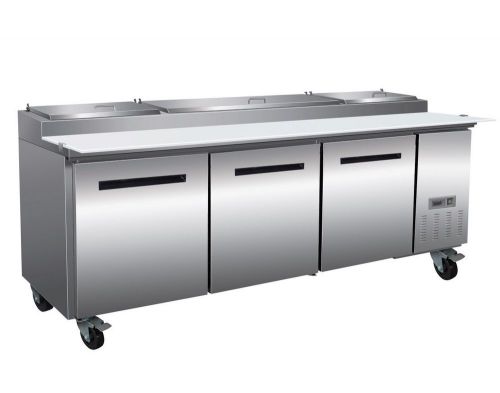 Maxximum MXCPP92, 32-Cu.Ft. Pizza Prep Table Refrigerated