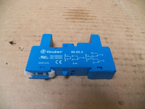 NEW FINDER BASE 95.85.3 95853 10A 10 A AMP 300 VAC