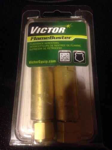 NEW VICTOR flamebuster 0656-0001 flameback arrestors