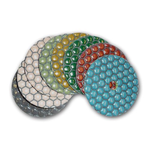 3&#034; shine-plus dry diamond polishing pad-black buff for sale