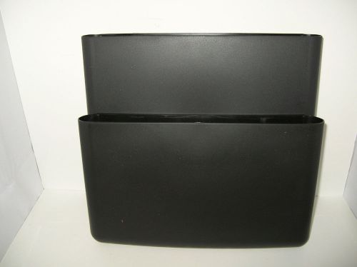 TENEX 2 FILE POCKET SYSTEM 20309 Finished Front 13&#034;x8&#034; each BLACK