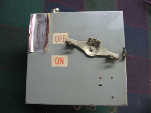 Ge flex-a-plug 30 amp , 600 v. cat # fvk361r - used for sale