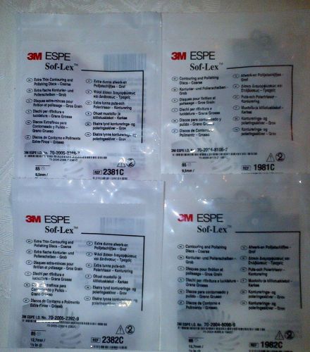 Sof-lex Discs 1982SF Super Fine 85/pk Dental Supplies 3MES-0131