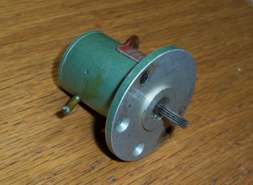 MIL Elinco 11FCX-1248-T08 Permanent Magnet Generator 0.25 VDC/100 RPM - 4000 MAX