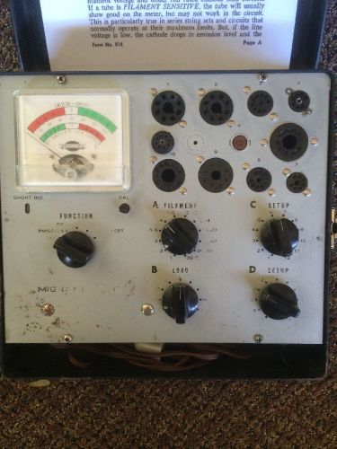 SENCORE Mighty Mite TC-130 Vintage Tube Tester