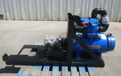 2014 FRUITLAND RCF-500 LUF SEMI TRUCK VACUUM PUMP w GEAR BOX