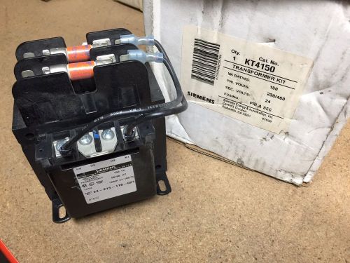 KT4150 Siemens Transformer .150KVA 230/460-24V NIB