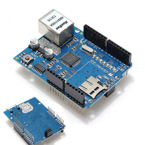 1x ethernet shield w5100 for arduino board 2009 uno atmega 328 1280 mega2560 hpt for sale