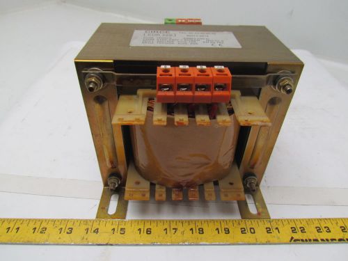 Circe EUR 220 Isolation Transformer 210-230 Pri 30V Sec1 75V Sec2