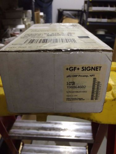 GF Signet 3-2720 Ph/orp Preamp 3/4&#034; Npt 198864602