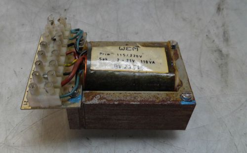 Gass Step Down Transformer, BV 23716, Used, WARRANTY