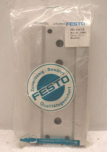 FESTO PRS-1/8-5-B Manifold Block **NEW SEALED Package*