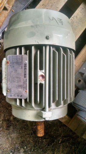 TOSHIBA 5HP  HIGH EFFCIENCY INDUCTION MOTOR