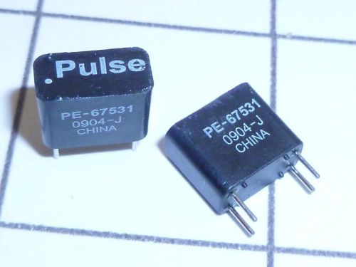 Choke Common Mode PE-67531 140uH 600mOhm 20% Pulse Through Hole QTY-3  CA41