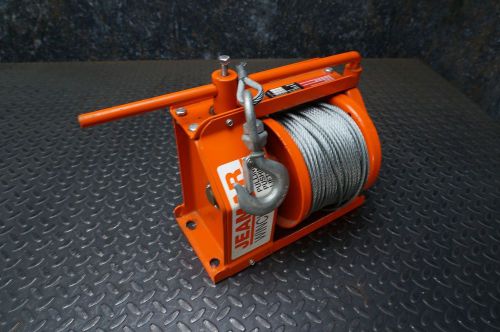 Jeamar Winches Model GW550 Wall Mount Hand Crank 550LB