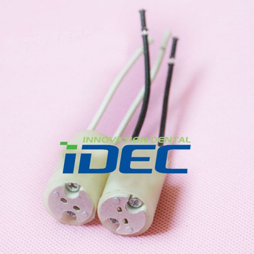 Dental Bulb Light Base holder Oral Bulb Socket for Dental Chair Unit Lamp 2PCS