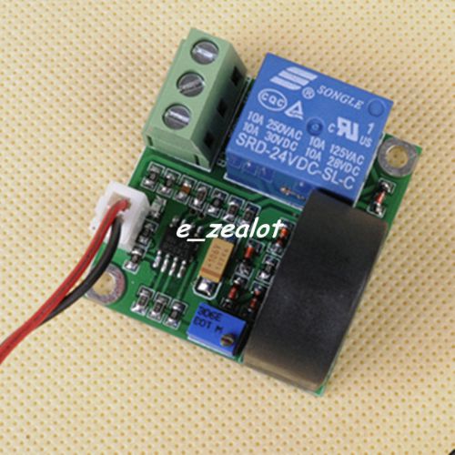 DC24V Current Detection Sensor Module AC 0-20A Short-Circuit Protection Perfect