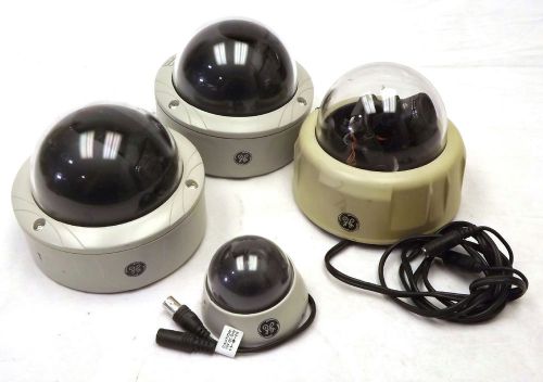 4x GE Color Dome Cameras 480-540TVL | GEC-DME-VA3 | GEUVD-XP3DNR-VA2 | MD2-1500