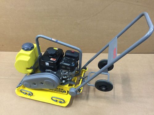 WACKER VP 1550 WALK BEHIND PLATE COMPACTOR WITH WHEEL AND WATER KIT ...