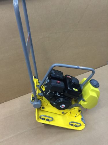 WACKER VP 1550 WALK BEHIND PLATE COMPACTOR WITH WHEEL AND WATER KIT ...