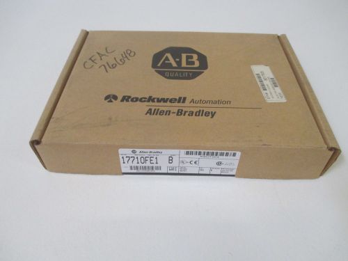 ALLEN BRADLEY 1771-OFE1 SER.B ANALOG OUTPUT DATE CODE:10/02/99*FACTORY SEALED*