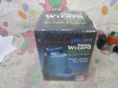 Little Giant Water Wizard # 5-MSP Utility/Seepage/Submersible Sump Pump