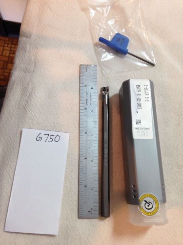 1 new iscar 5/16&#034; shank carbide boring bar. e-sclcr 5-2.   w/ coolant  {g750} for sale