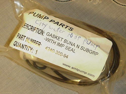 Pump parts 4240-300-94 gasket buna n subgrp with imp seal new in package! for sale