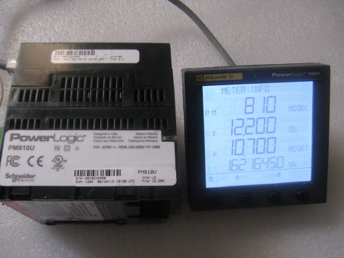 Schneider Electric PowerLogic PM810U, PM8RDA And PM800 Moudle 115-415V 15VA