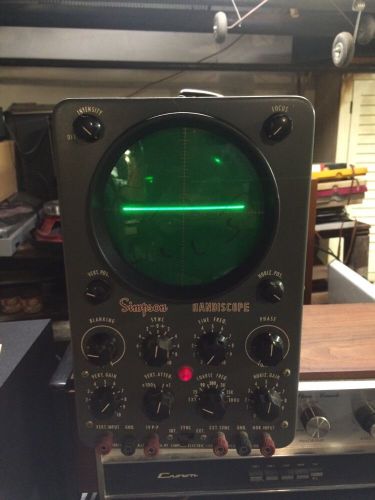 VINTAGE SIMPSON HANDISCOPE HAM RADIO AMP MODEL 466