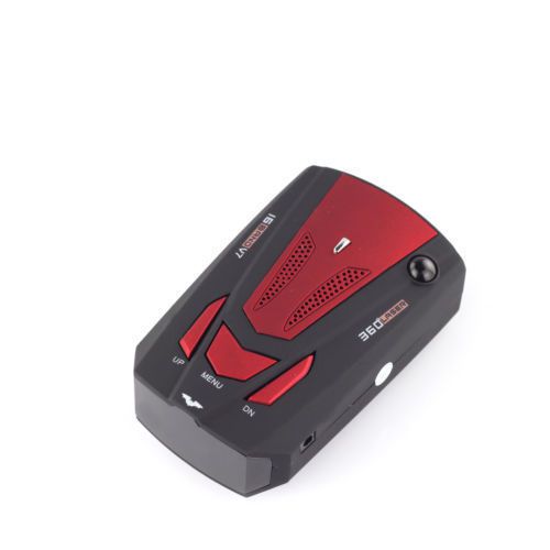 RED GPS Radar Detector 16 Band K Ka VG-2 V7 LED display 360 degree Price