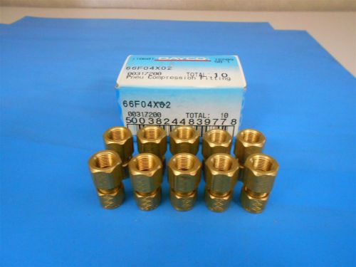 NEW DAYCO IMPERIAL EASTMAN FITTING BRASS 1/4&#034;COPPER TUBE/1/8&#034;FEMALE PIPE PN:66F0