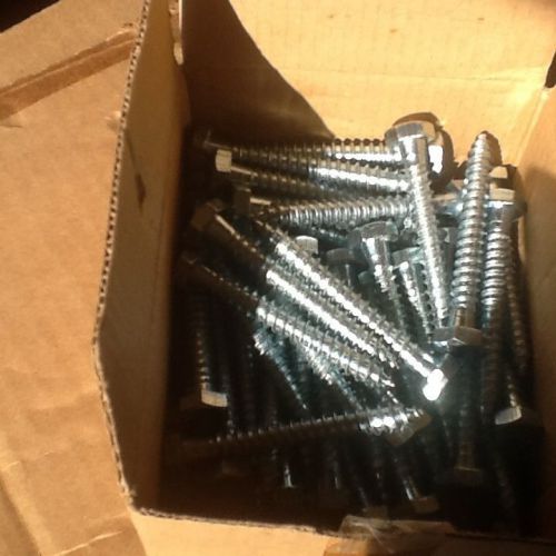 2&#034; LAG BOLT FOR SATELLITE INSTALLATIONS! 50 IN PACKAGE!