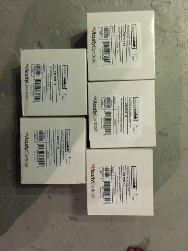 Lot of 5 new acuity sensor switch cm pdt 10 occupancy sensor, pir/mic, 2463sq ft for sale