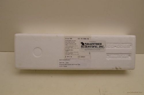 Braintree Scientific Sarstedt 100pc 0.5ml 9nc microtubes with push cap