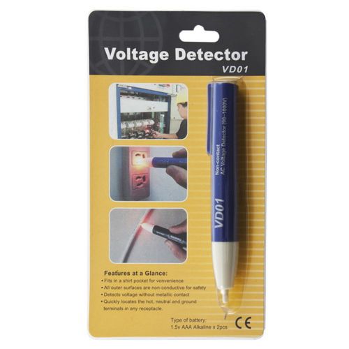 Electric voltage detector non-contact 90~1000v ac tester test meter pen ca for sale