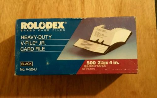 VINTAGE - METAL ROLODEX - MODEL V524J - NEW IN BOX