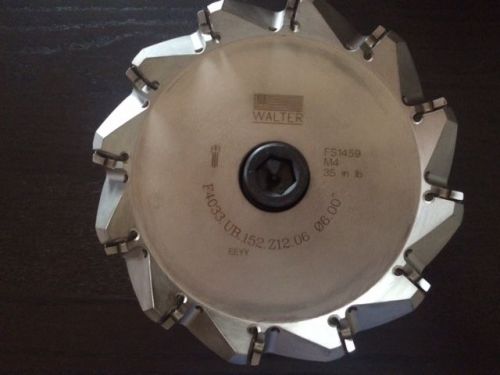 WALTER F4033.UB.152.Z12.06 Indexable Milling Cutter, F4033UB152Z1206