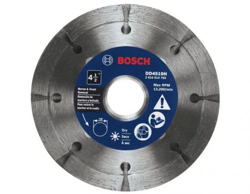 New Bosch 4-1/2 in. Premium Sandwich TP Diamond Blade, Heavy Duty, Masonry Grout