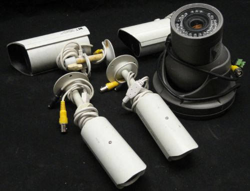 5x Assorted CCTV Color Cameras| SDN650PS | SDN650 | A-S35CFS36 | 520TVL | 1/3&#034;