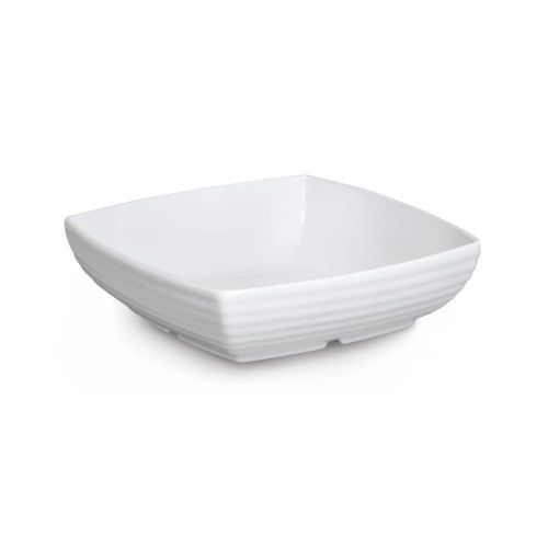 G.E.T. ML-68-W Milano 3 Qt White Square Bowl