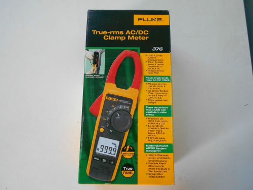 Brand new Fluke 376 True RMS AC/DC Clamp Meter with iFlex®