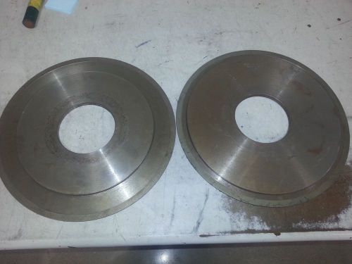 GRINDING WHEELS LOT OF 2- 16&#034; GREENLEE DIAMOND TOOL CO.