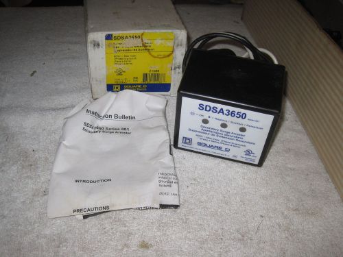 NIB Square D SDSA3650 Secondary Surge Arrestor 3 Phase up to 600 Volt NEW