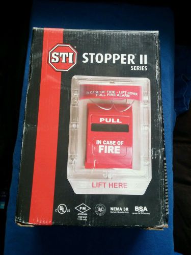 New Safety technology international stopper II STI-1200 weather alarm cover