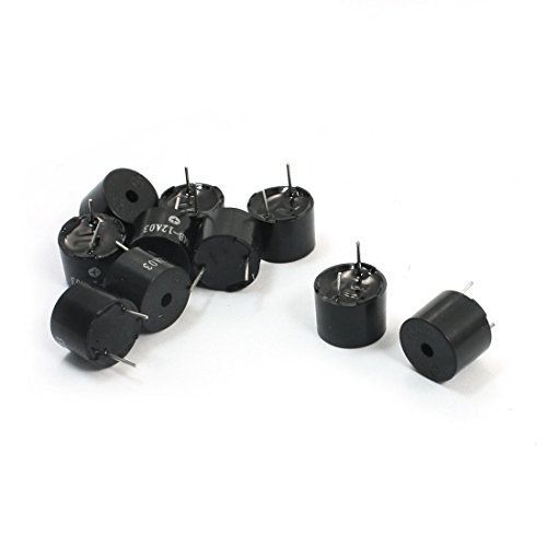 uxcell? 10PCS TMB12A03 12x9.5mm Electronic Long Sound Active Buzzer DC3V