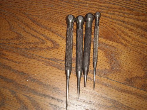 STARRETT  NO. 70A (1) &amp; (3) 70B POCKET SCRIBERS TOTAL OF 4