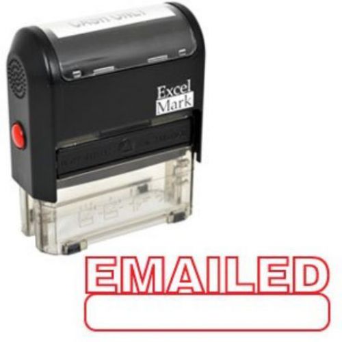 Emailed self inking rubber stamp - red ink 42a1539web-r for sale