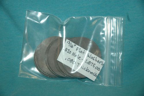 13/16&#034; Titanium Flat Washers, (CP) - 8 pcs.