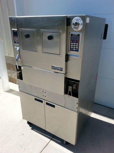 2008 AutoFry MTI-40E Electric Ventless Fryer, Floor Model, ***NO HOOD NEEDED***